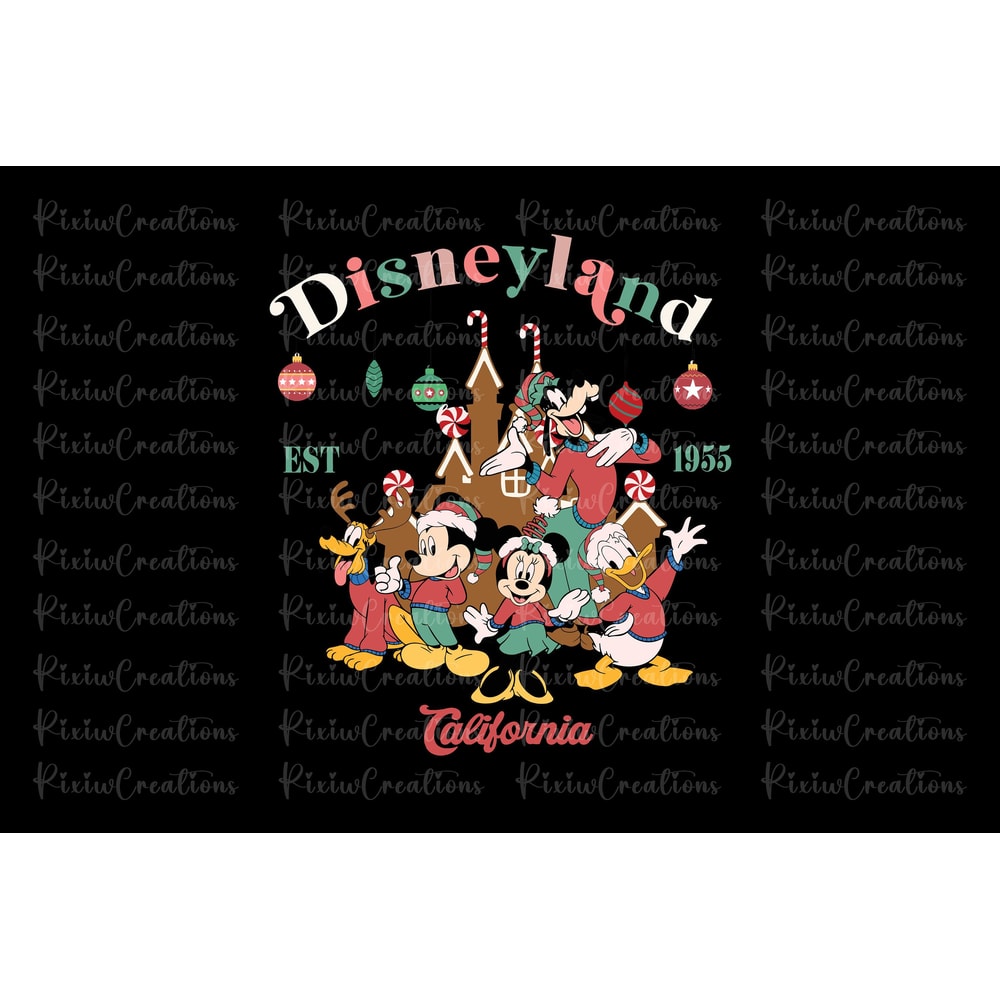 Mickey and Friends, Mickey Christmas Png, Merry Christmas Svg Png, Christmas Character, Christmas Squad Svg, Holiday Season Svg.jpg