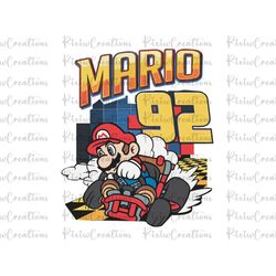 super mario kart png, super mario racing png, printable mario png, digital mario, super mario design png, super mario pn