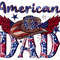 American dad with cowboy hat png sublimation design download, 4th of July png, Independence Day png, USA flag png,sublimate designs download.jpg