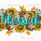 Blessed png sublimation design download, Christian png, Religious png, western png design, sublimate designs download 1.jpg