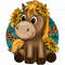 Cute baby Horse and sunflowers png sublimation design download, hand drawn horse png, horse png, animal png, baby horse png,designs download.jpg