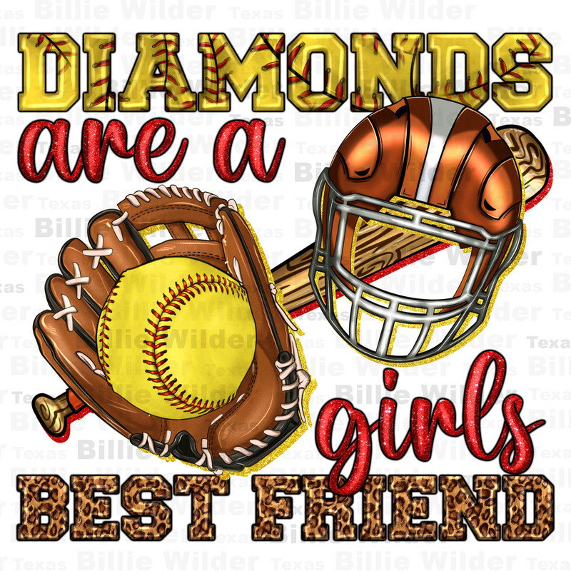 Diamonds are a girls best friend Softball png, Softball game png, game day png, sport png, Softball png, sublimate designs download.jpg