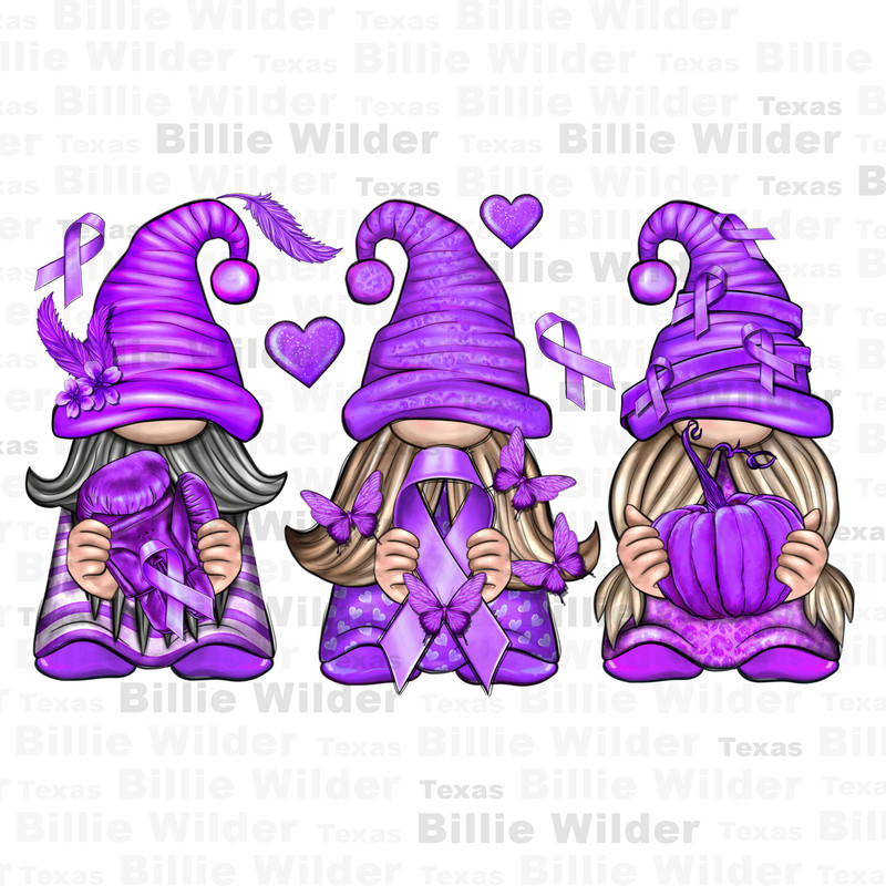 Domestic Violence Warrior gnomes png sublimation design download, purple ribbon png, Awareness png, sublimate designs download.jpg