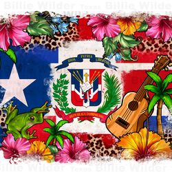 dominican republic and puerto rico flag png sublimation design download, dominican flag png, puerto rico flag png,sublim