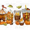 Fall coffee cups png sublimation design download, Hello Fall png, Autumn png, Fall vibes png, Fall pumpkin png, sublimate designs download.jpg