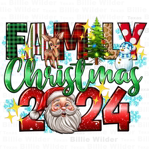 Family Christmas 2025 png sublimation design download, Merry Inspire