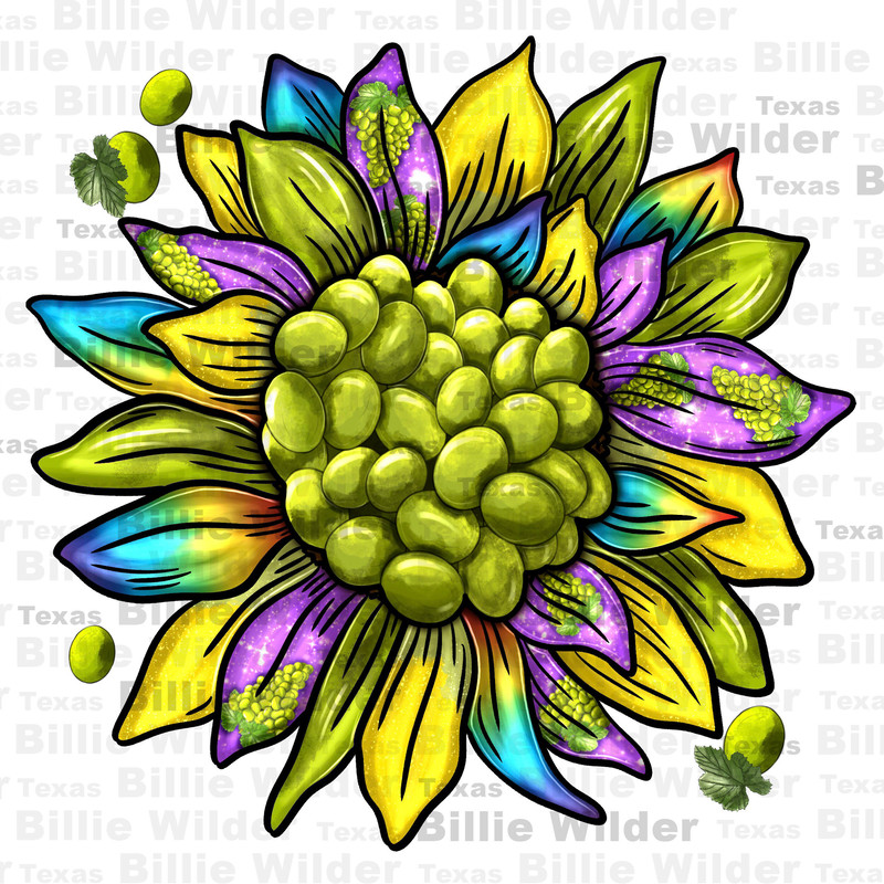 Grapes sunflower png sublimation design download, summer furit png, hello summer png, fruit sunflower png, sublimate designs download.jpg
