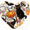 Halloween heart png sublimation design download, Happy Halloween png, trick or treat png, Halloween vibes png, sublimate designs download.jpg