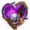 Halloween heart with witch png sublimation design download, Happy Halloween png, trick or treat png, Halloween vibes png, sublimate download.jpg