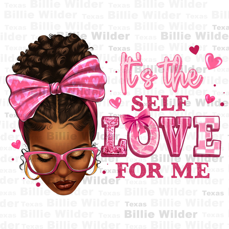 It's the self love for me afro woman png sublimation design download, self care png, Messy bun png, afro messy bun png, design download.jpg