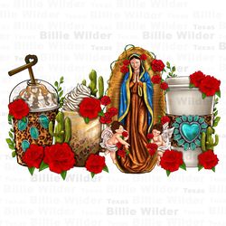 lady of guadalupe coffee cups png sublimation design download, mexican png, our lady of guadalupe png, mexican mom png,