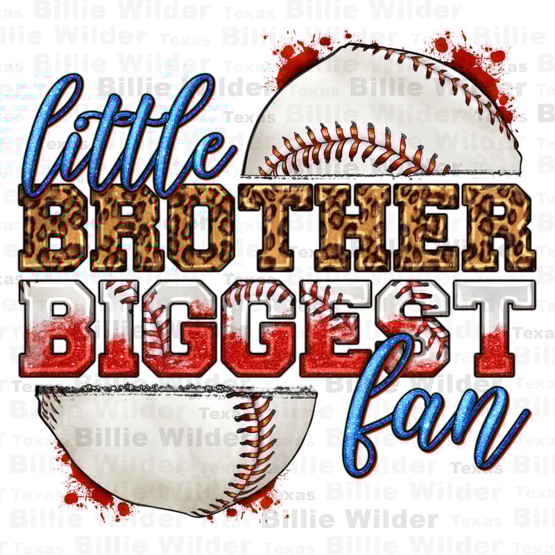Little brother biggest fan Baseball png sublimation design download, game day png, sport png, Baseball game png, sublimate designs download.jpg