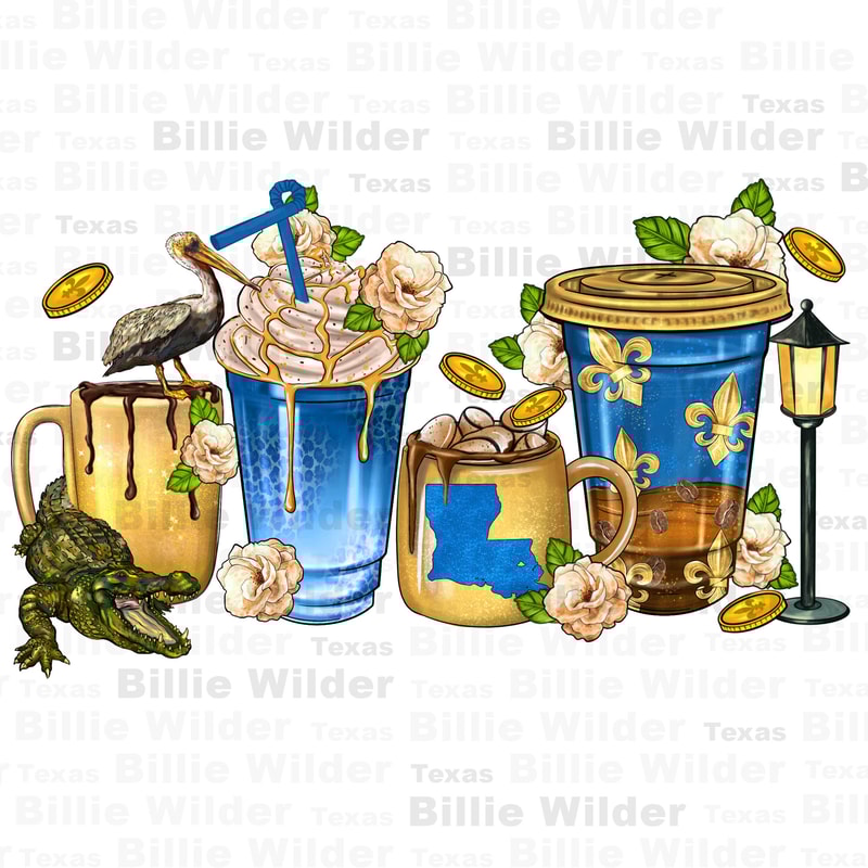 Louisiana coffee cups png sublimation design download, Louisiana png, coffee cups png, coffee love png, sublimate designs download.jpg