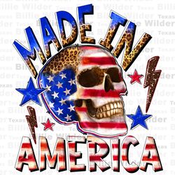 made in america png sublimation design download, 4th of july png, usa skull png,independence day png,usa flag png,sublim