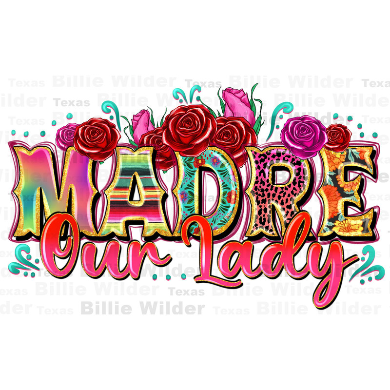 Madre our lady png sublimation design download, Virgin Mary png, roses mother png, western madre png, sublimate designs download.jpg