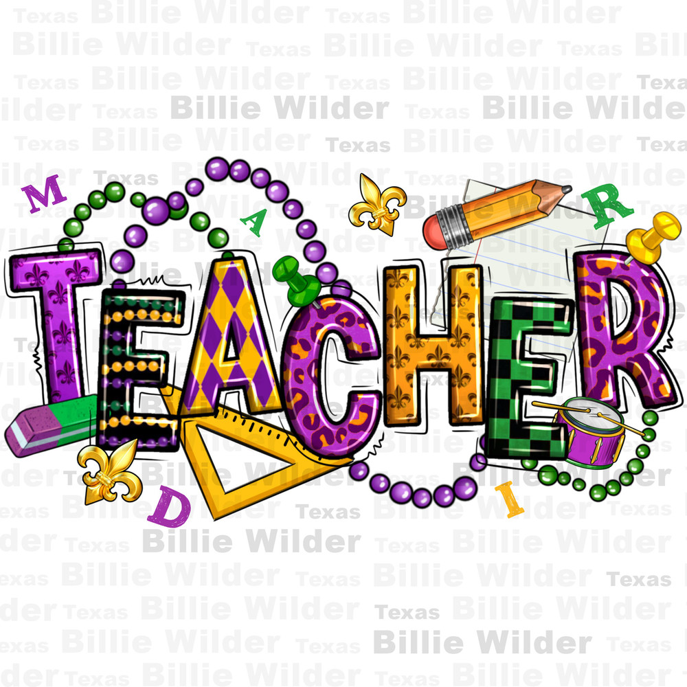 Mardi Gras Teacher png sublimation design download, Happy Mardi Gras png, Mardi Gras Carnaval png, Teacher's Day png, designs download.jpg