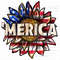 Merica with sunflower png sublimation design download, 4th of July png, USA png, Independence Day png, sublimate designs download.jpg