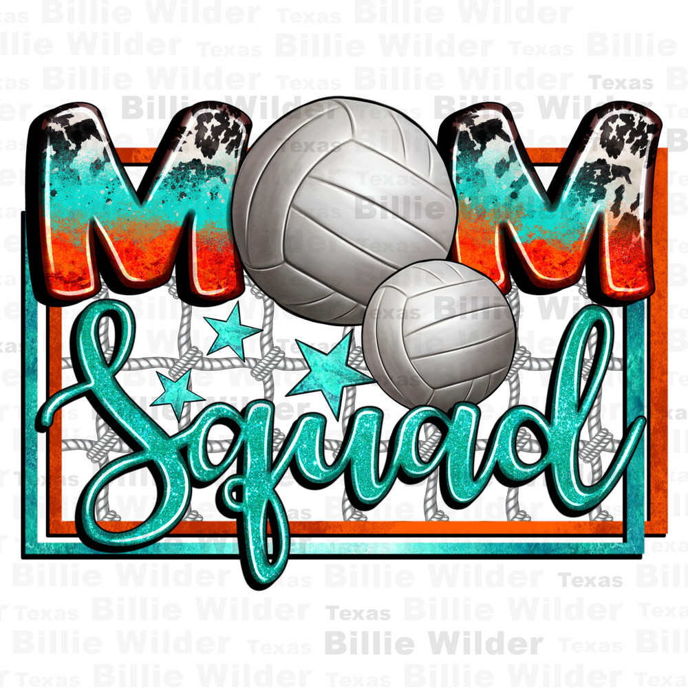 Mom squad with Volleyball png sublimation design download, Volleyball game png, Volleyball life png, sport png, game day png, download.jpg