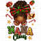 Nana Claus afro messy bun png, Merry Christmas png, Happy New Year png, Christmas Nana png, messy bun Nana png, sublimate designs download.jpg