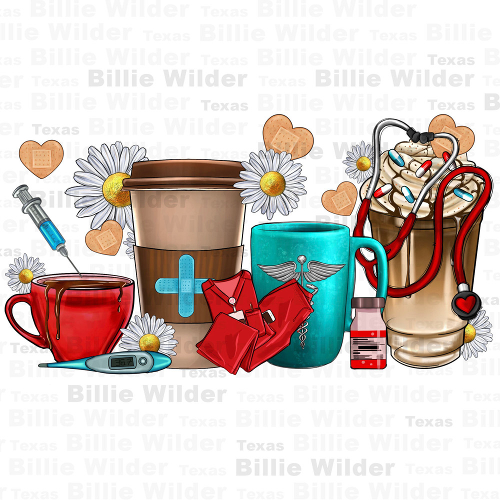 Nurse coffee cups png sublimation design download, coffee cups png, Nurse life png, Nursing png, coffee love png, sublimate download.jpg
