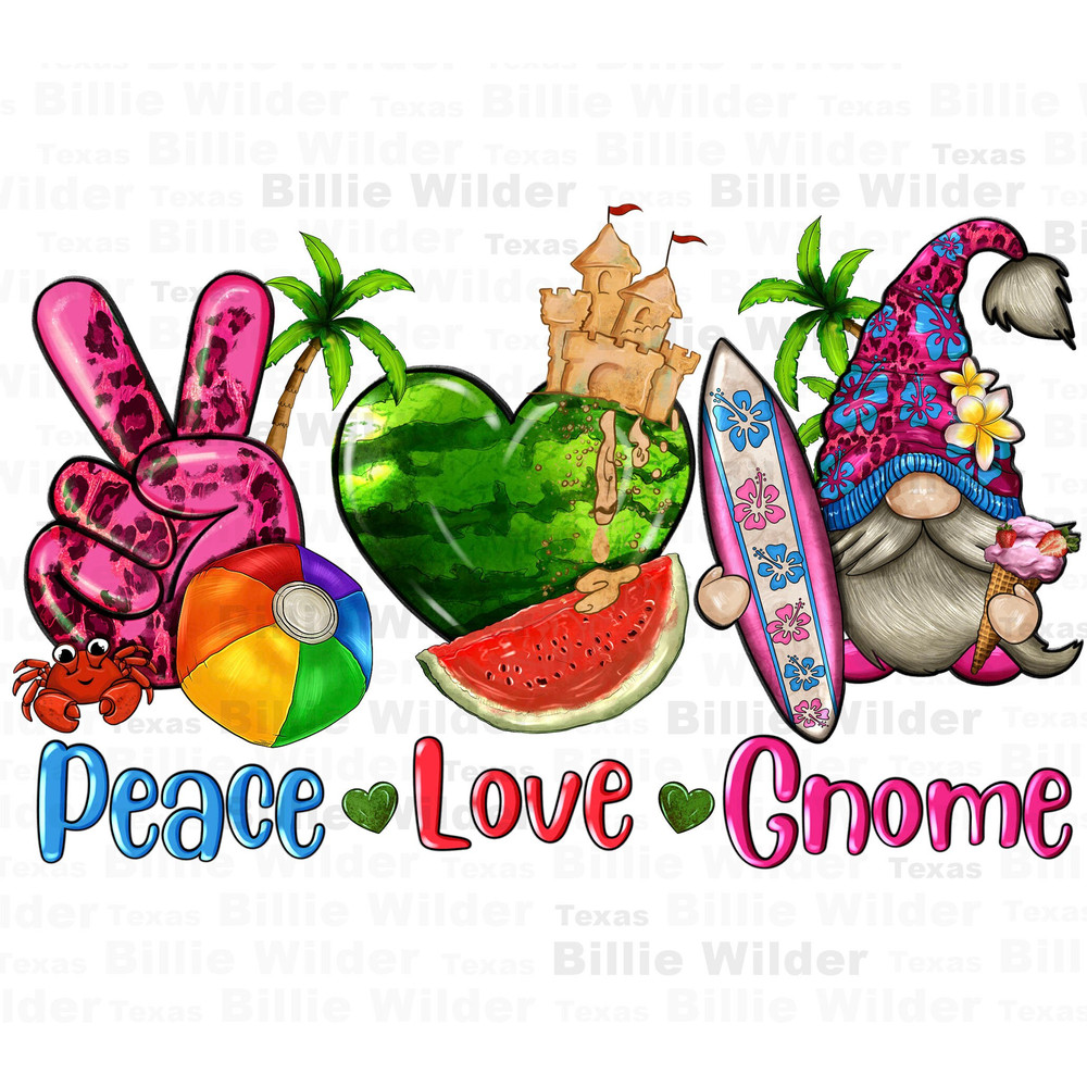 Peace love gnome summer png sublimation design download, hello summer png, gnomes png, summer vibes png, sublimate designs download.jpg