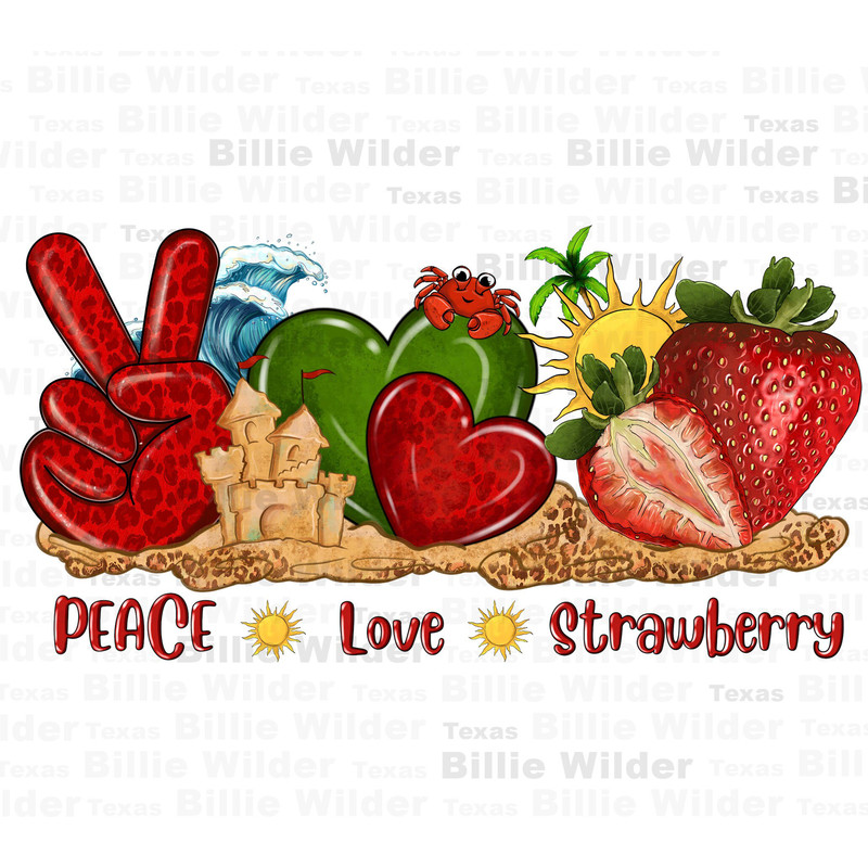 Peace love strawberry with summer png sublimation design download, hello summer png, summer fruit png, summer vibes png, sublimate download.jpg