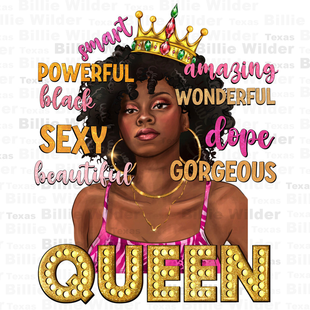 Queen afro woman png sublimation design download, African American png, black woman png, afro hairstyle png, sublimate download.jpg