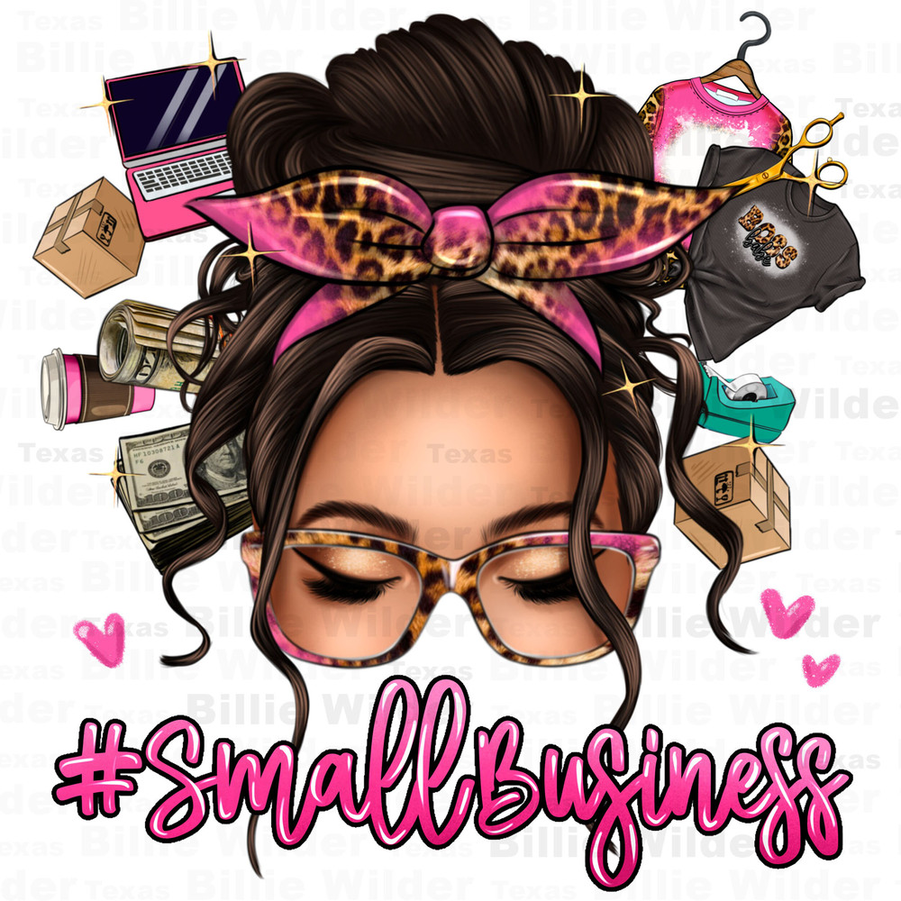 Small business messy bun png sublimation design download, boss babe png, small business owner, sublimate designs download.jpg