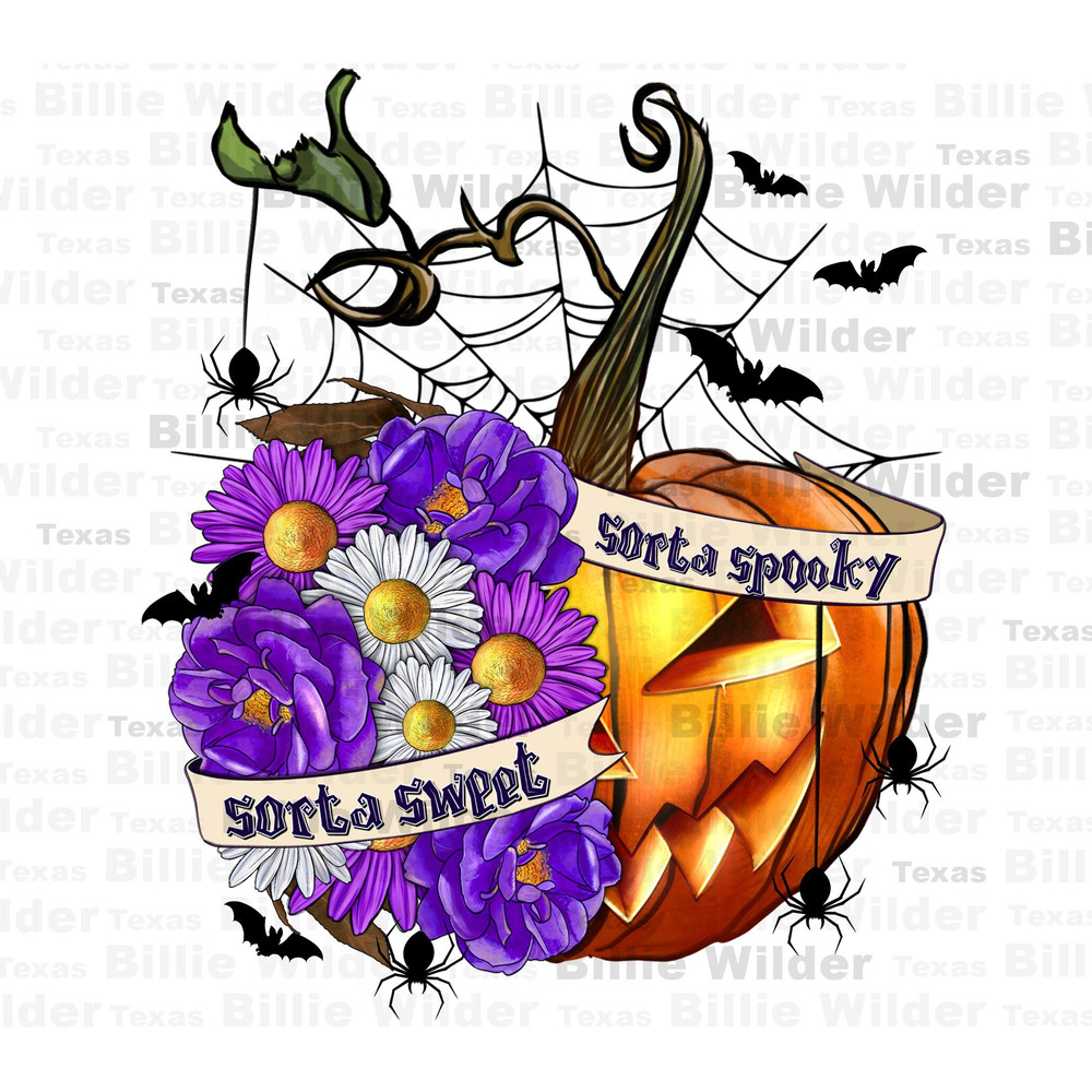 Sorta sweet sorta spooky png sublimation design download, Happy Halloween png, spooky season png, trick or treat png, sublimate download.jpg
