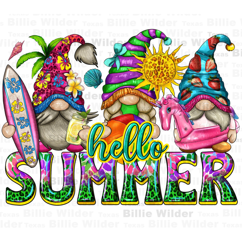 Summer gnomes png sublimation design download, hello summer png, gnomes png, summer vibes png, sublimate designs download 1.jpg