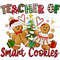 Teacher of smart cookies png sublimation design download, Merry Christmas png, Happy New Year png, Christmas Teacher png, sublimate download.jpg