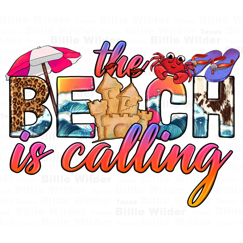 The beach is calling png sublimation design download, ocean waves png, hello summer png, beach vibes png, sublimate designs download.jpg