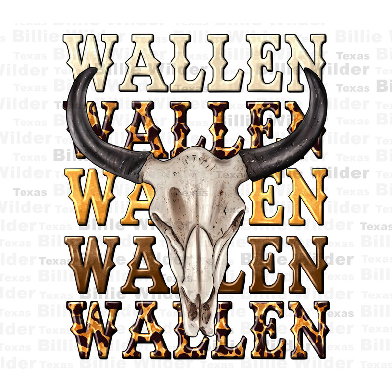 Western wallen bull skull png sublimation design download, western png design, bull skull png, country png, sublimate designs download.jpg