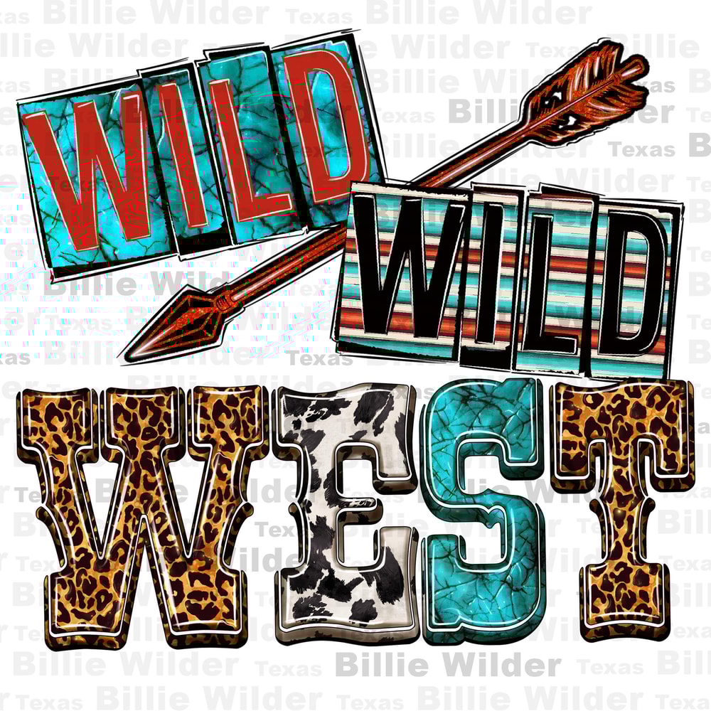 Wild wild west png sublimation design download, western patterns png, western design png, western wild png, sublimate designs download.jpg