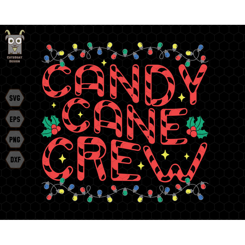 Candy Cane Crew Svg, Retro Christmas Svg, Kids Christmas Crew Svg, Funny Christmas Candy Svg, Cane Lover Xmas, Merry Christmas, Xmas Lights.jpg