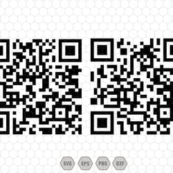 f- you qr code svg, trendy qr code svg, scannable working svg, funny qr code svg, joke quotes svg, qr code card svg, ins