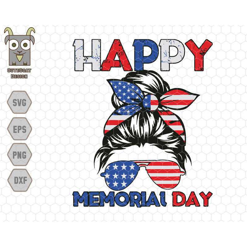 Happy Memorial Day Svg, American Girl Svg, American Flag Svg, Red White And Bule Svg, Patriotic Svg, 4th of july Svg, Independence day Svg.jpg