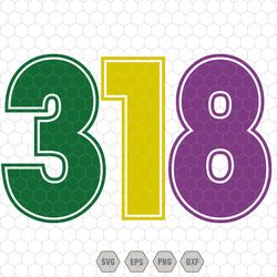 mardi gras 318 svg, louisiana area code svg, crawfish mardi gras svg, new orleans carnival svg, mardi gras carnival svg,