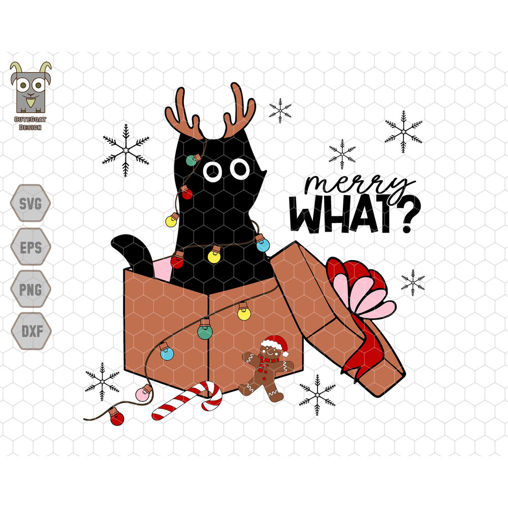 Merry What Svg, Meovy Christmas Svg, Merry Catmas Svg, Cat Lover Svg, Trendy Christmas Svg, Black Cat Own Svg, Christmas Squad Svg,Black Cat.jpg