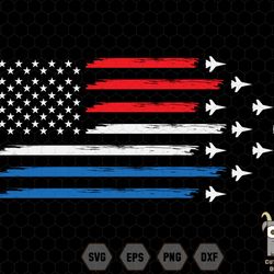 red white blue air force flyover svg, 4th of july svg, air force svg, independence day svg,red white blue svg,american f
