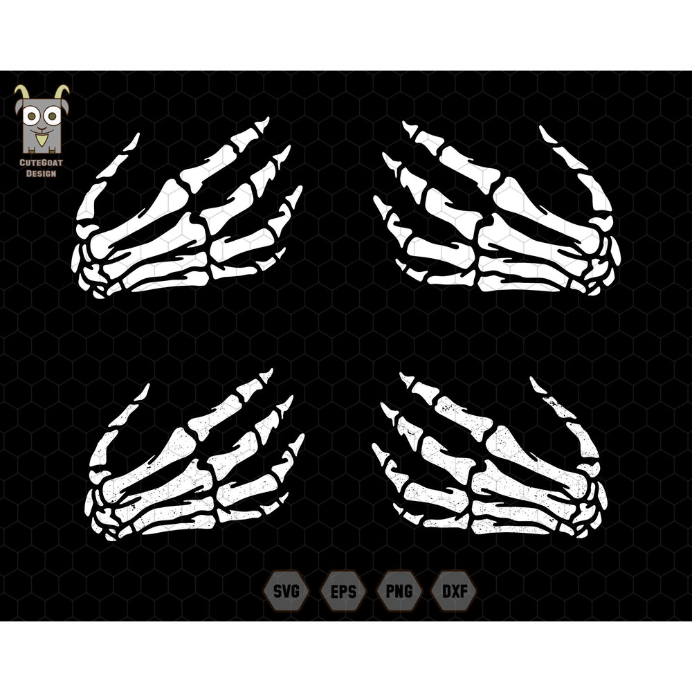 Skeleton Hands Women Svg, Funny Skeletons Svg, Skull Skeleton Hand Svg, Hand bones damaged, Funny Hand Svg, Digital File Svg, Cricut.jpg