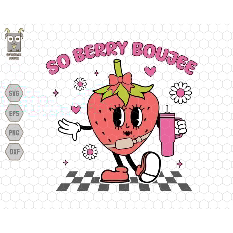 So Berry Boujee Strawberry Svg, Happy Valentine's Day Svg, Stanley Tumbler Belt Bag Svg, Valentine Basic Svg, Valentine Vibes Svg, Love Day.jpg