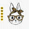 Cute Bunny Easter Svg,  Leopard Print Bunny Svg, Easter Bunny Glasses Svg, Bunny Svg, Christian Easter Jesus Svg, Easter Shirt Svg Cut File.jpg