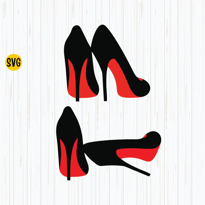 Red Bottom Heels SVG, Red Bottom Heels, Heels SVG Instant Download.jpg