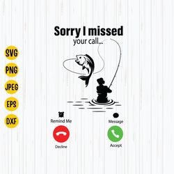 sorry i missed your call i was on my other line svg, png,eps,jpg instant download