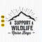 Support Wildlife Raise Boys Svg, Png, Eps, Jpg, Support Wildlife Svg, Wildlife Decal, Silhouette, Instant Download.jpg