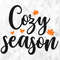 Cozy Season SVG, Welcome Fall Svg, Hello Autumn Svg, Fall Svg, Fall Quote for Shirts Svg, Leaf Svg, Cut Files, Cricut, Png, Svg.jpg