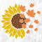 Fall Sunflower SVG, Welcome Fall Svg, Hello Autumn Svg, Fall Svg, Fall Vibes Svg, Sunflower Svg, Leaves Svg, Cut Files, Cricut, Png, Svg.jpg