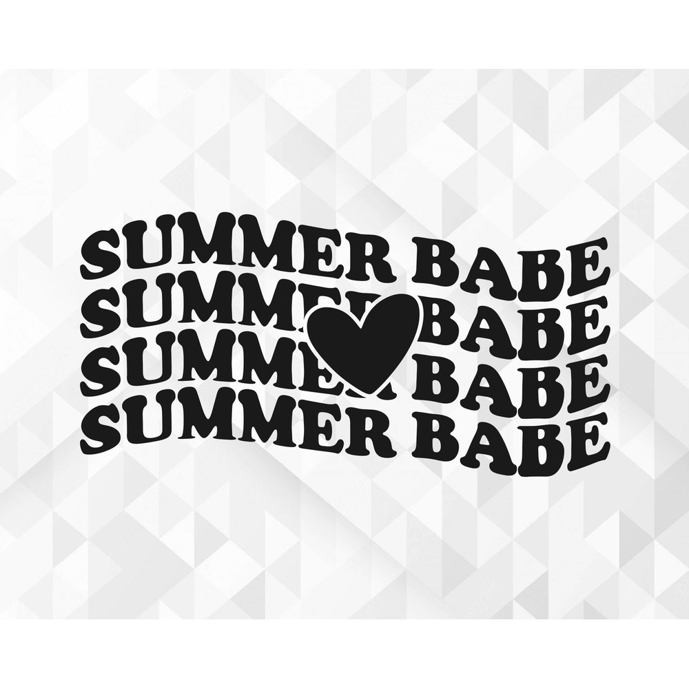 Summer Babe SVG, Summer Svg, Summer Design for Shirts Svg, Summertime Svg, Vacation Svg, Vacay Svg, Summer Babe Cut Files, Cricut, Png, Svg.jpg