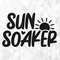 Sun Soaker SVG, Summer Svg, Summer Design for Shirts Svg, Summertime Svg, Vacation Svg, Vacay Svg, Sun Soaker Cut Files, Cricut, Png, Svg.jpg